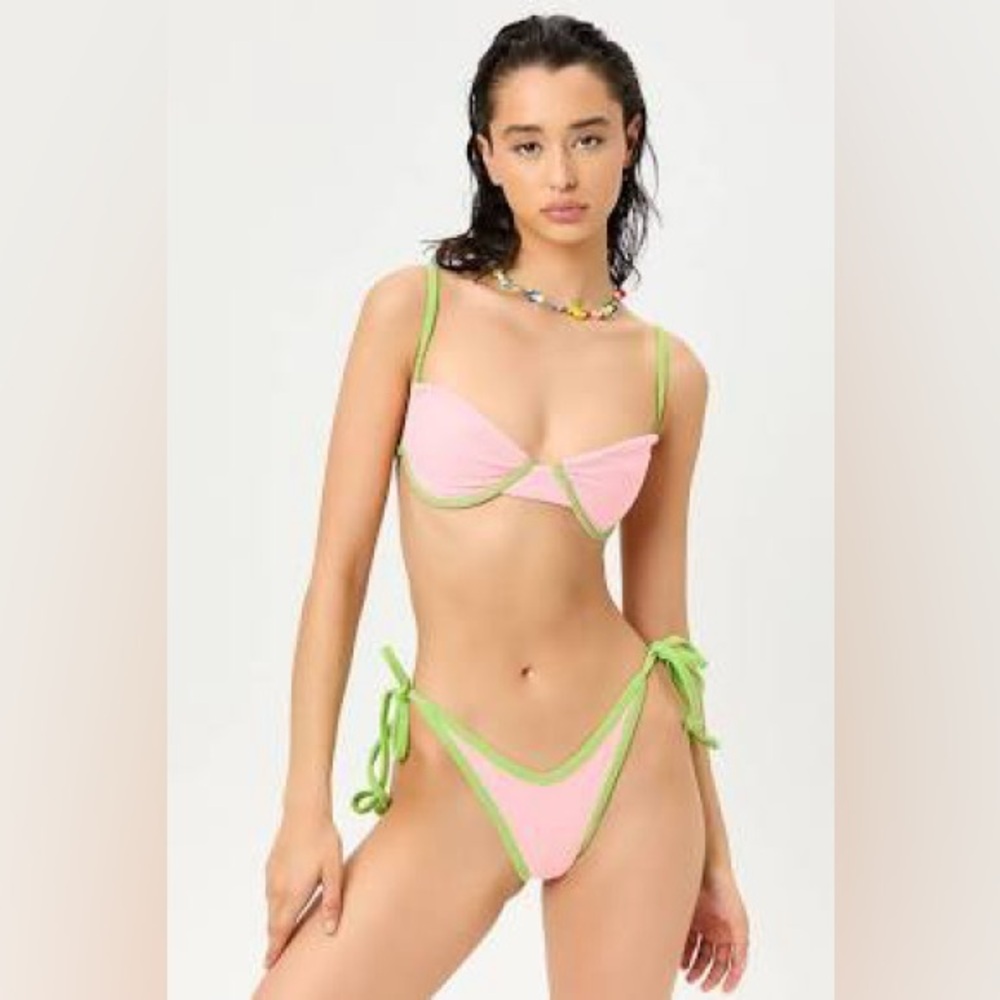 NWT Frankies Connor Terry Bikini Swim Bottoms